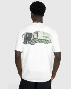 Fashion Dave's New York Sanitation Truck T-Shirt white
