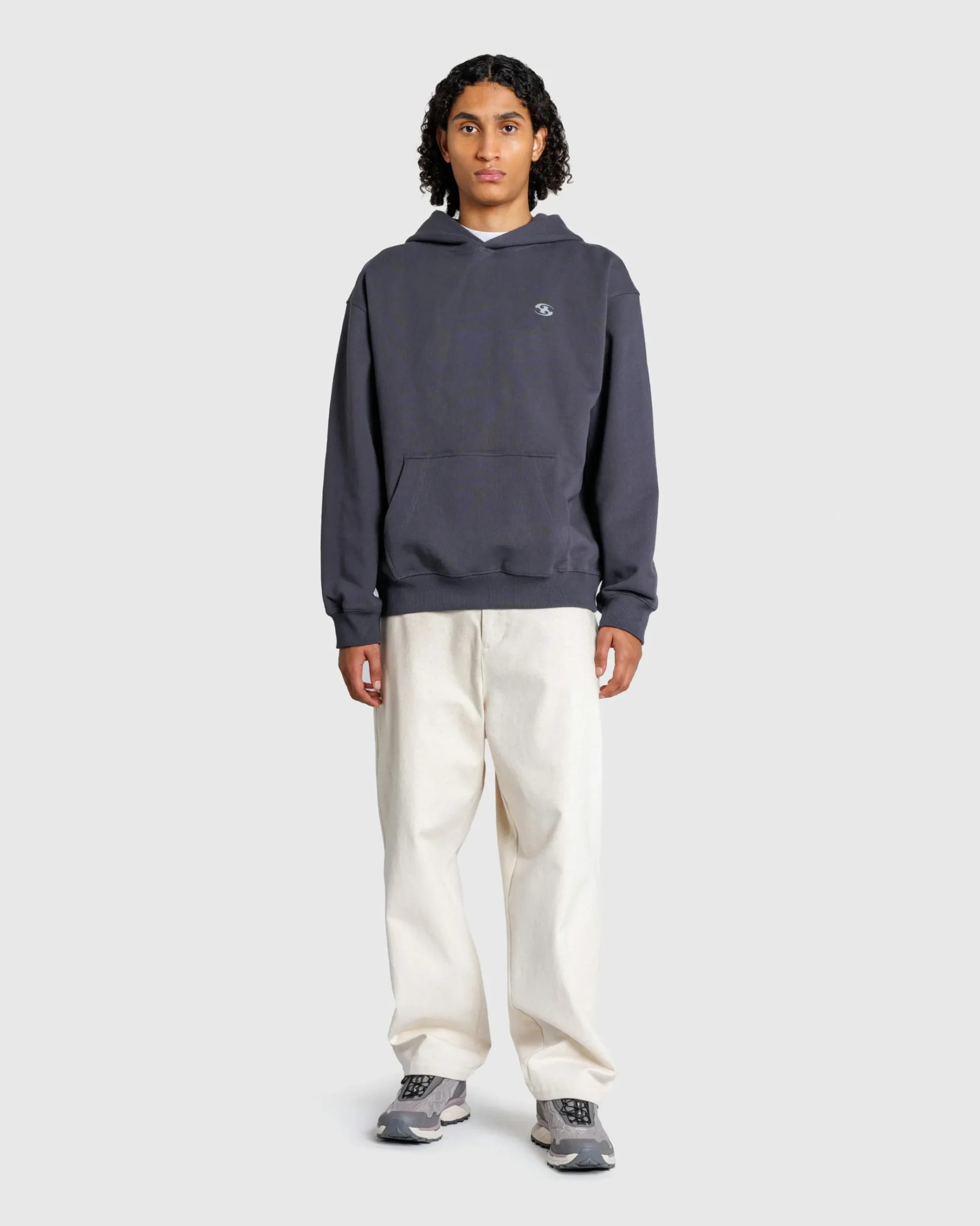 Shop San San Gear Sculpture Hoodie charcoal