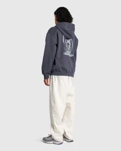 Shop San San Gear Sculpture Hoodie charcoal