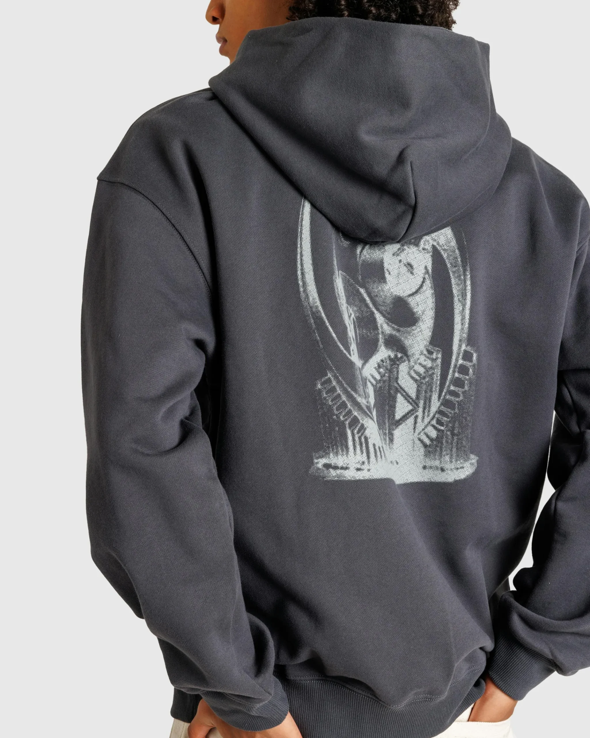 Shop San San Gear Sculpture Hoodie charcoal