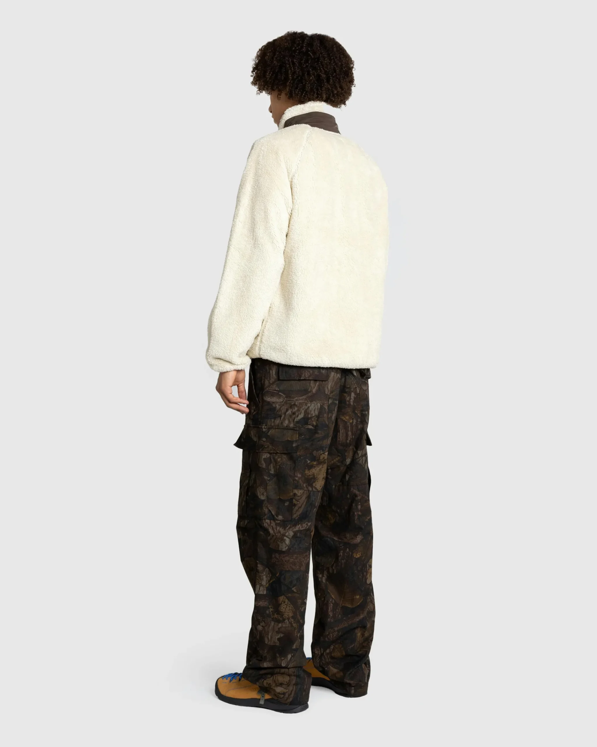 Flash Sale Woolrich Black Label Sherpa Full-Zip Jacket cream