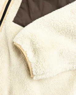 Flash Sale Woolrich Black Label Sherpa Full-Zip Jacket cream