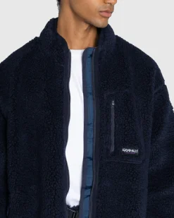 Fashion Gramicci Sherpa Jacket navy