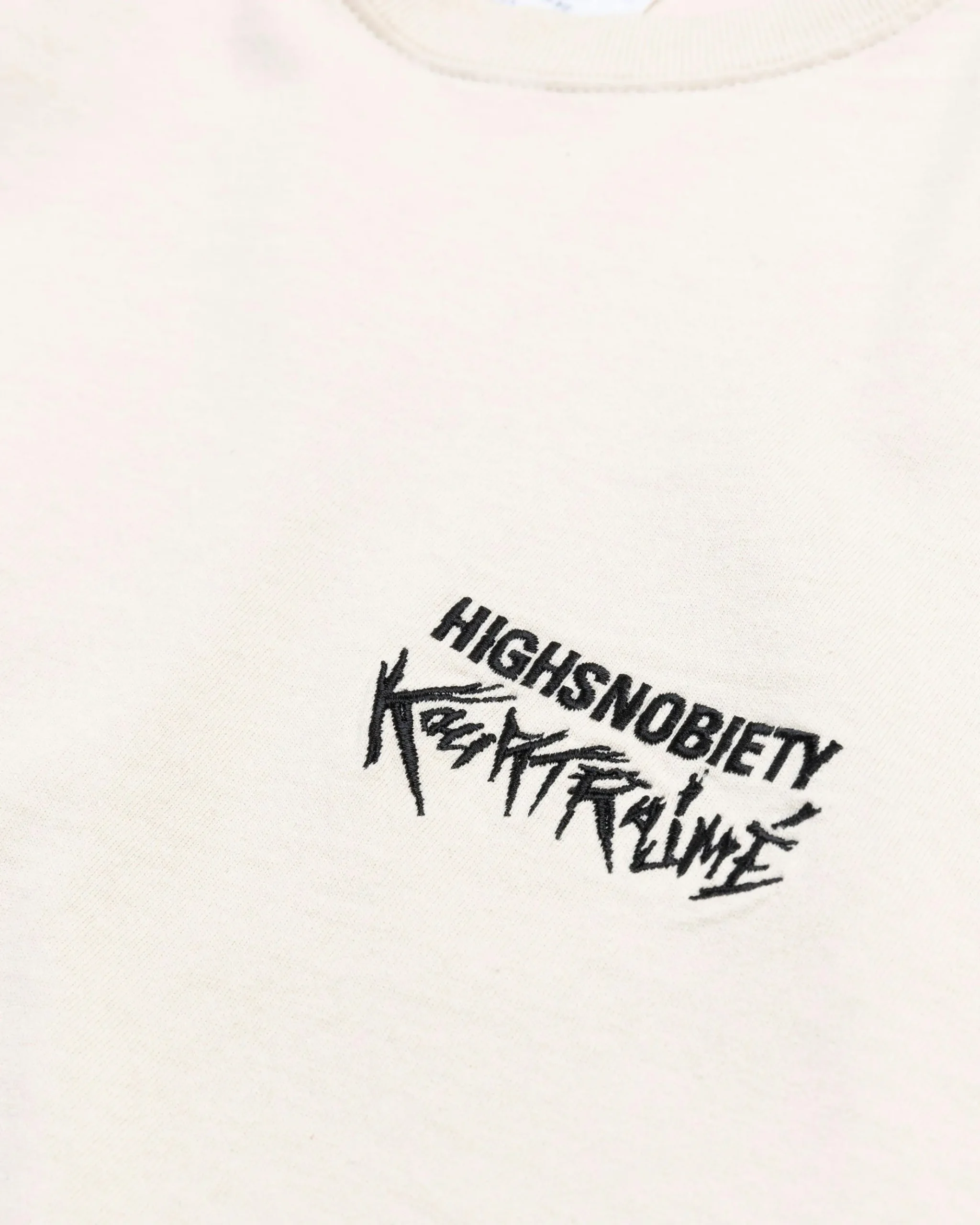 Discount École Kourtrajmé Short Sleeve T-Shirt Eggshell beige