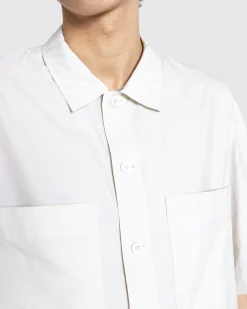 Outlet Lemaire Short-Sleeve Pyjama Shirt Pale Mastic palemastic