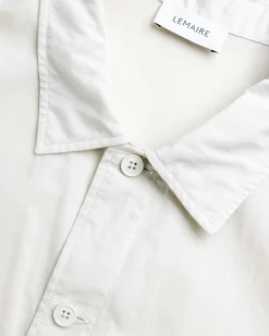 Outlet Lemaire Short-Sleeve Pyjama Shirt Pale Mastic palemastic