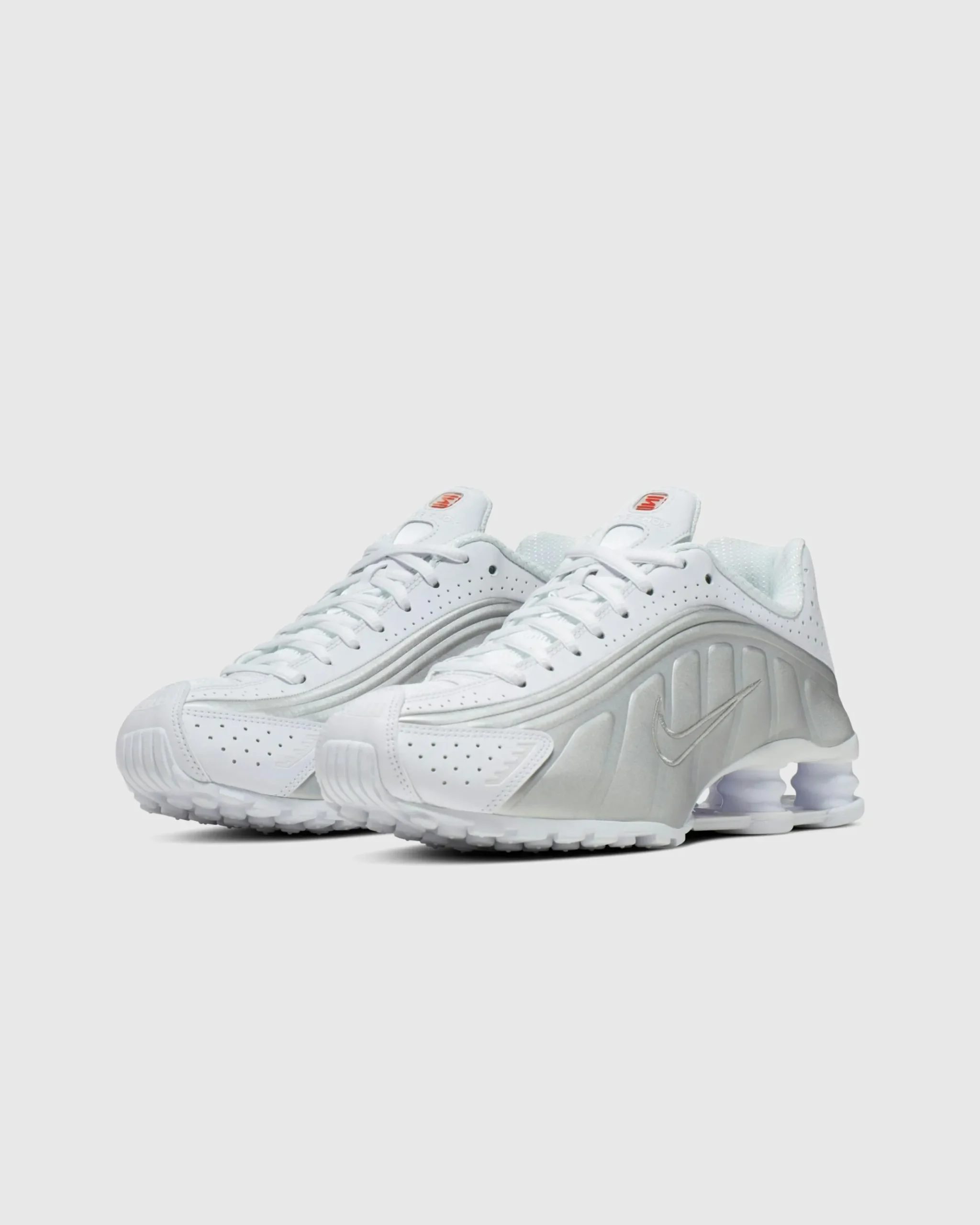 Cheap Nike Shox R4 White/White-Metallic Silver-Max Orange white/white-metallicsilver-maxorange
