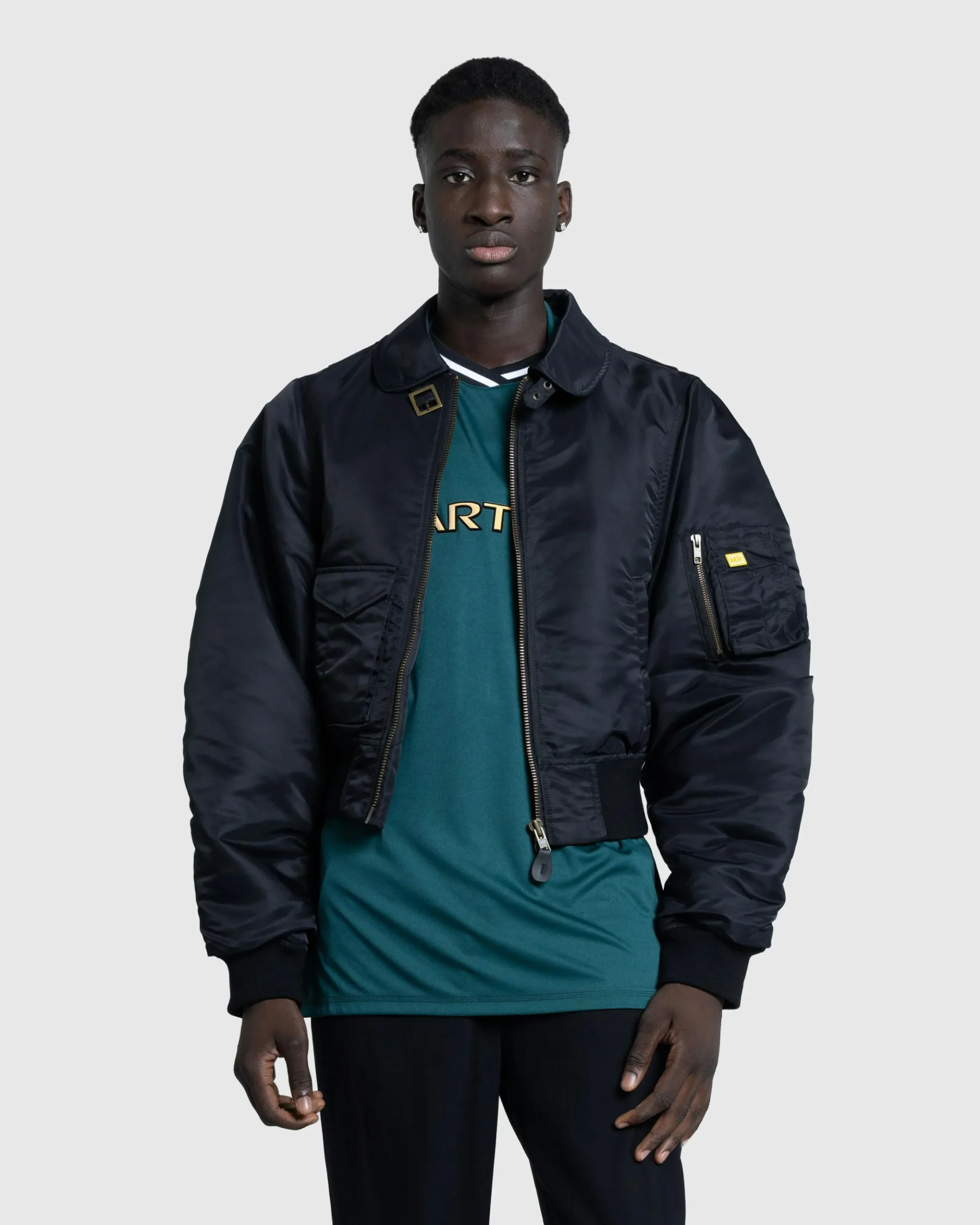Clearance Martine Rose Shrunken Bomber black