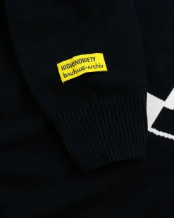 Fashion Highsnobiety Signet Knit Sweater black