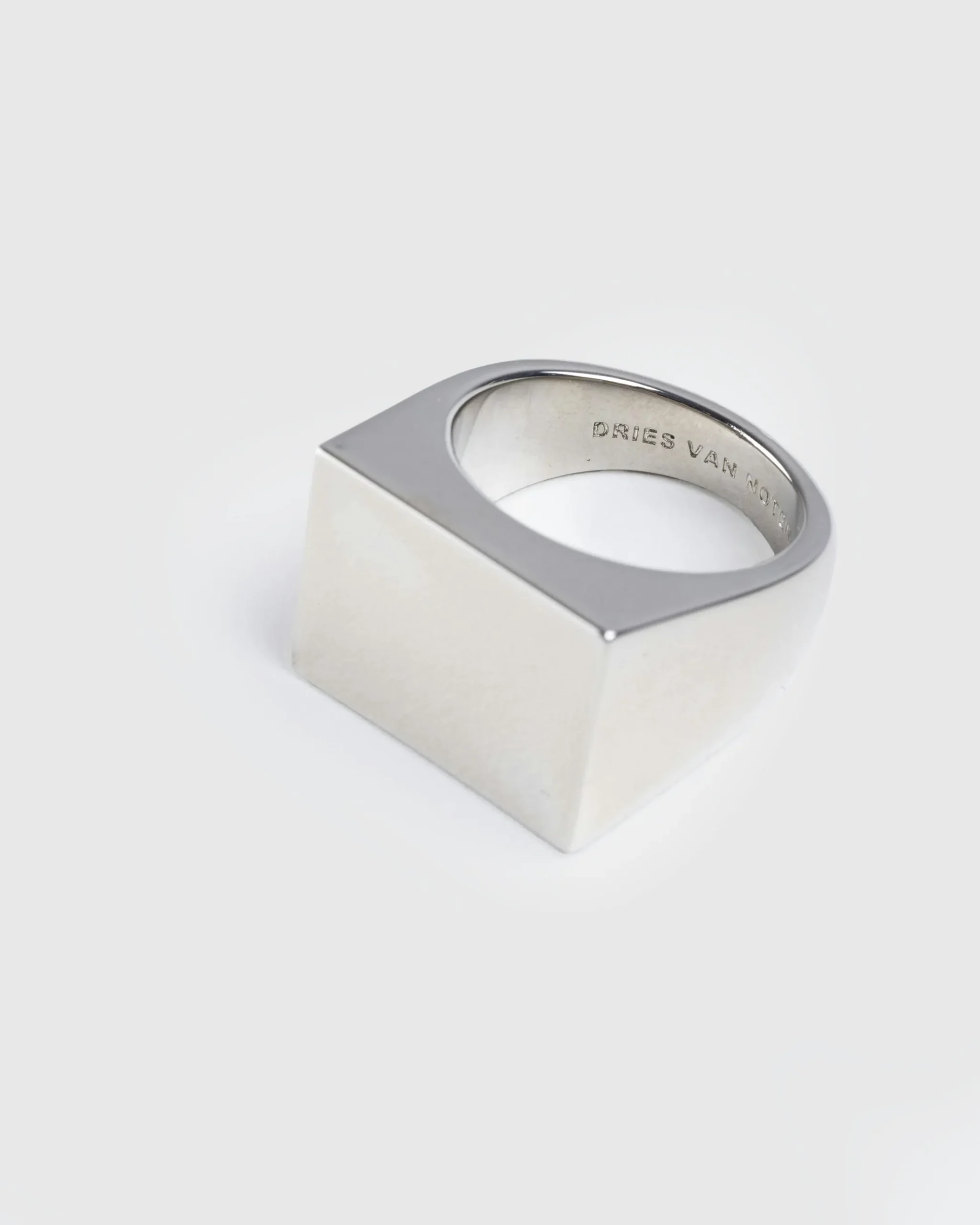 Cheap Dries van Noten Signet Ring Antic Silver anticsilver