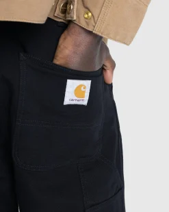 Sale Carhartt WIP Single Knee Pant black/rinsed
