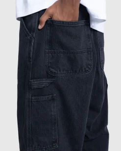 Best Carhartt WIP Single Knee Pant Black/Stone Washed black/stonewashed