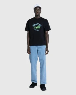 Sale Carhartt WIP Single Knee Pant Blue/Stone Bleached blue/stonebleached