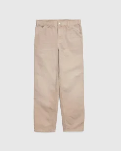Shop Carhartt WIP Single Knee Pant Peanut/Aged Canvas peanut/agedcanvas