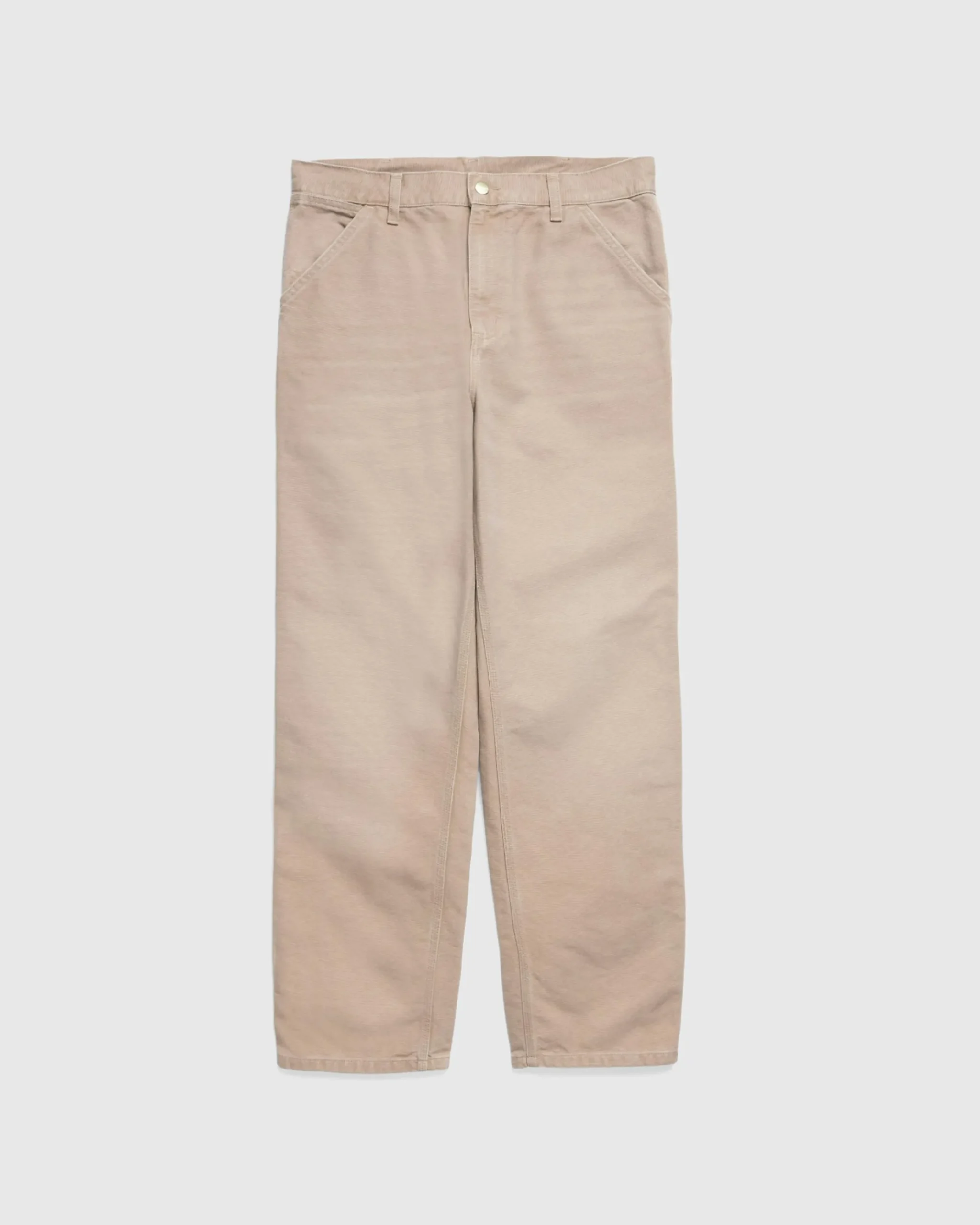 Shop Carhartt WIP Single Knee Pant Peanut/Aged Canvas peanut/agedcanvas