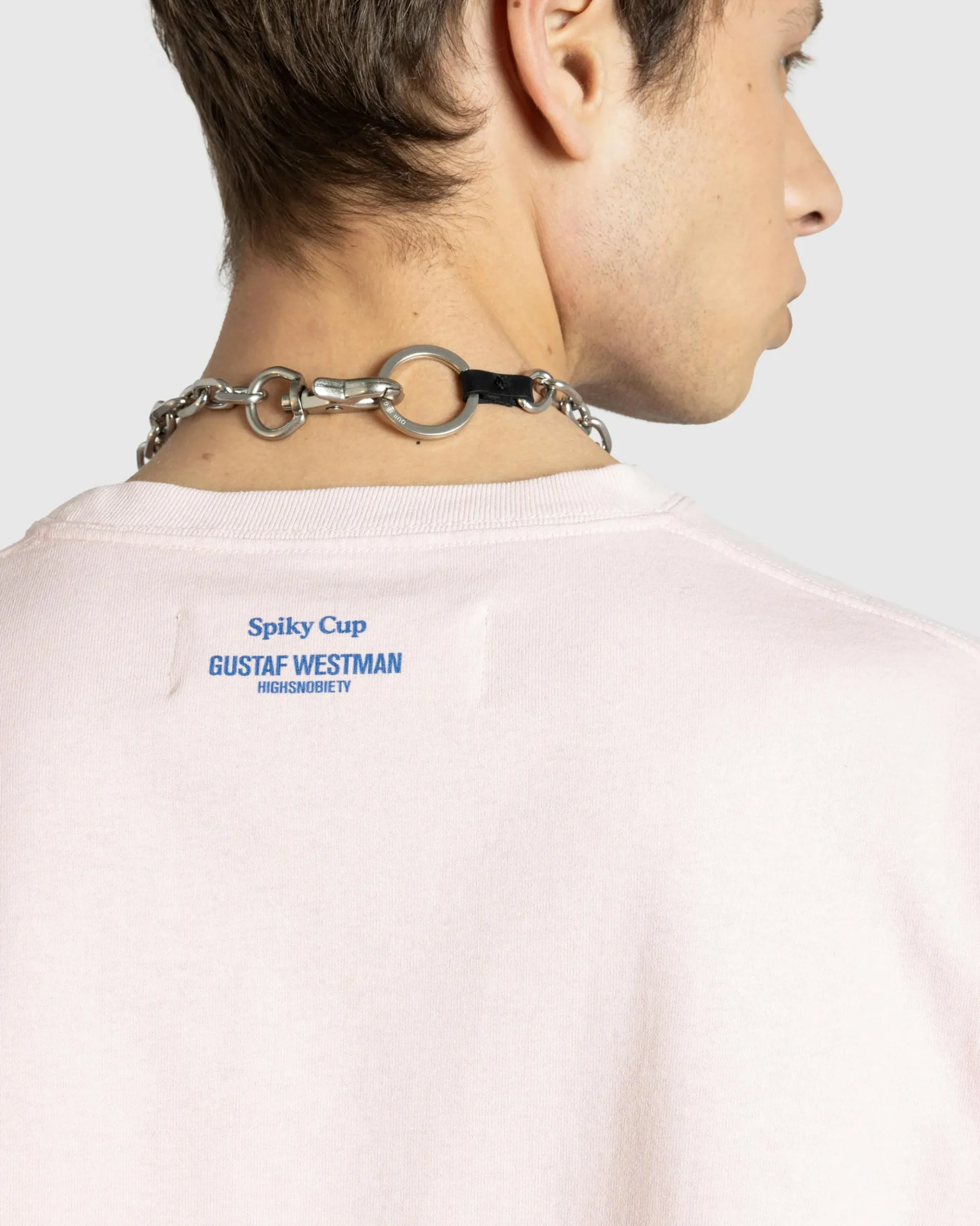 Best Highsnobiety Spiky Cup and Saucer T-Shirt pink