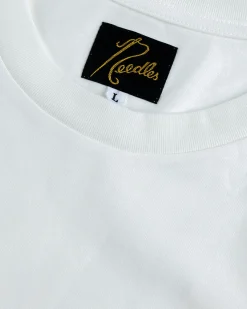 Store Needles S/S Crew Neck Tee Poly Jersey white