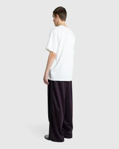 Store Needles S/S Crew Neck Tee Poly Jersey white