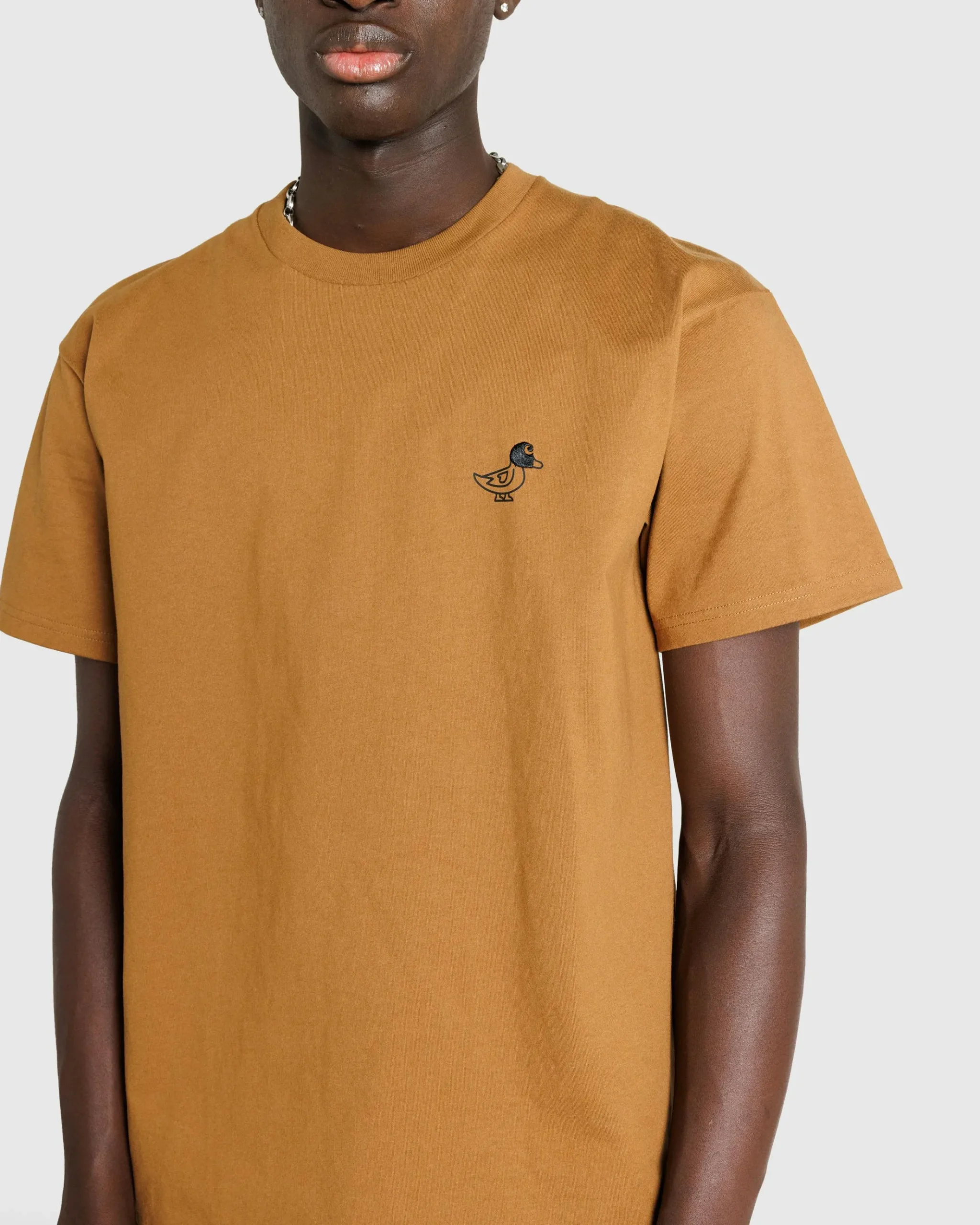 Outlet Carhartt WIP S/S Madison Duck T-Shirt hamiltonbrown/black