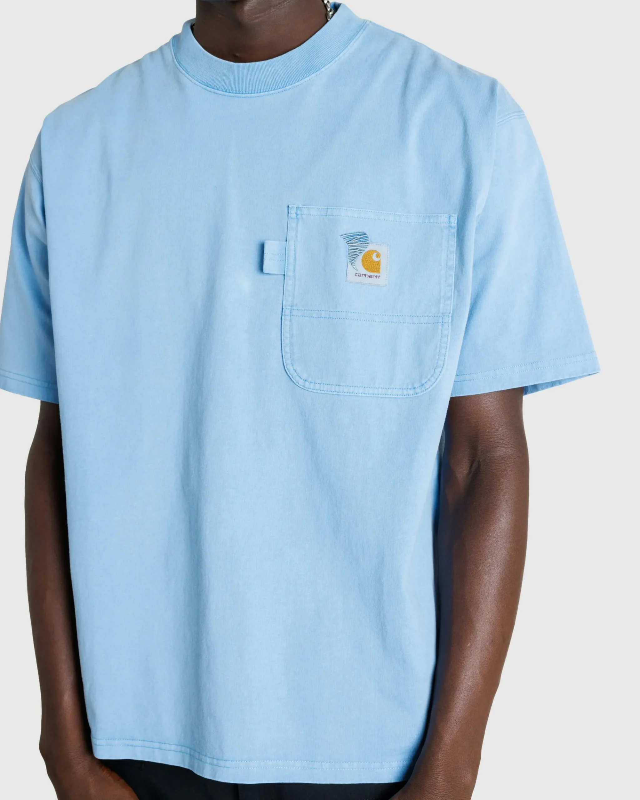 Store Carhartt WIP S/S Pigment Dyed T-Shirt piscine
