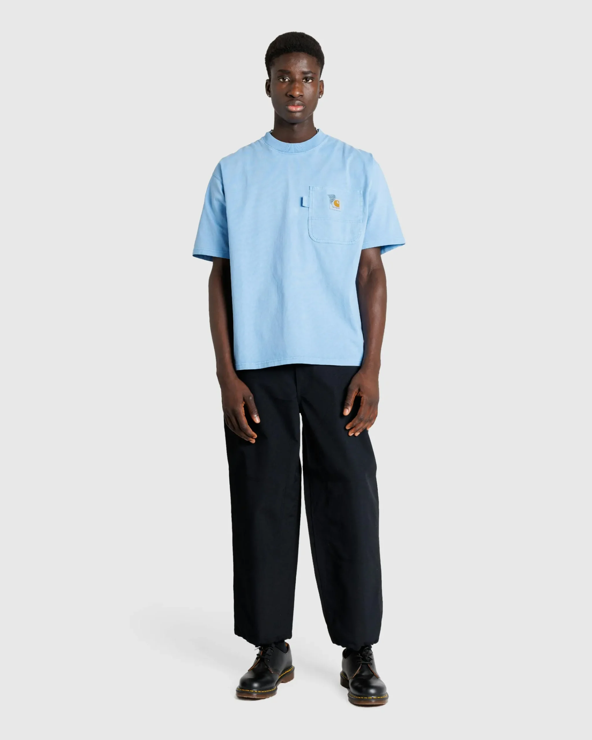 Store Carhartt WIP S/S Pigment Dyed T-Shirt piscine