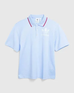Best Sale adidas S/S Polo Glow Blue glowblue