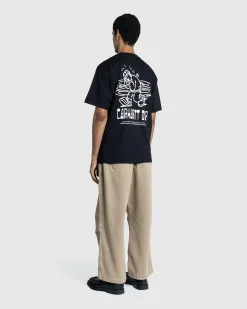 New Carhartt WIP S/S Think Tank T-Shirt black