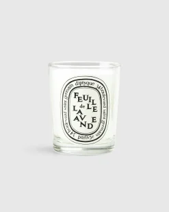 Fashion Diptyque Standard Candle Feuille de Lavande 190g clear
