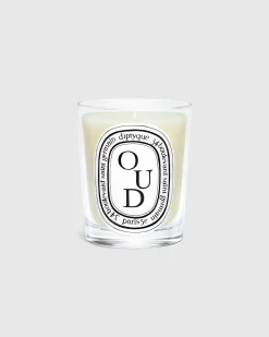 Cheap Diptyque Standard Candle Oud 190g clear