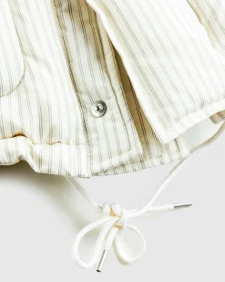 Sale Tekla Stripe Down Jacket Snow Stripes snowstripes