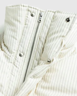 Sale Tekla Stripe Down Jacket Snow Stripes snowstripes