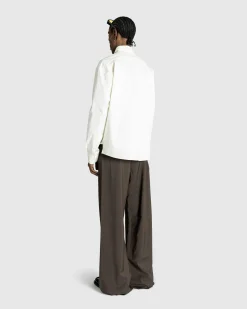 Hot Martine Rose Tailored Extended Wide Leg Trouser Brown Houndstooth brownhoundstooth