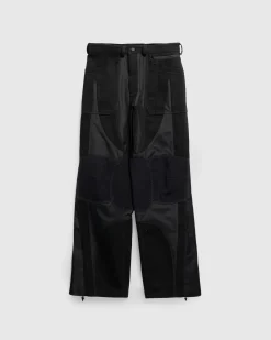 Fashion Mugler Technical Fabric Cargo Pants black/black