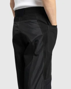 Fashion Mugler Technical Fabric Cargo Pants black/black