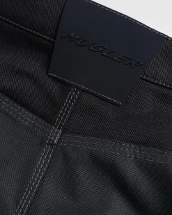 Fashion Mugler Technical Fabric Cargo Pants black/black