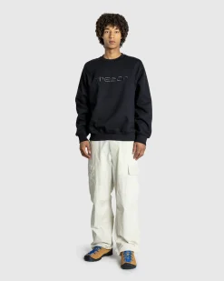 Best Sale Carhartt WIP Techno Alliance Sweatshirt Black/Grey
