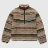 Shop RANRA Thjorsar Striped Pullover brown