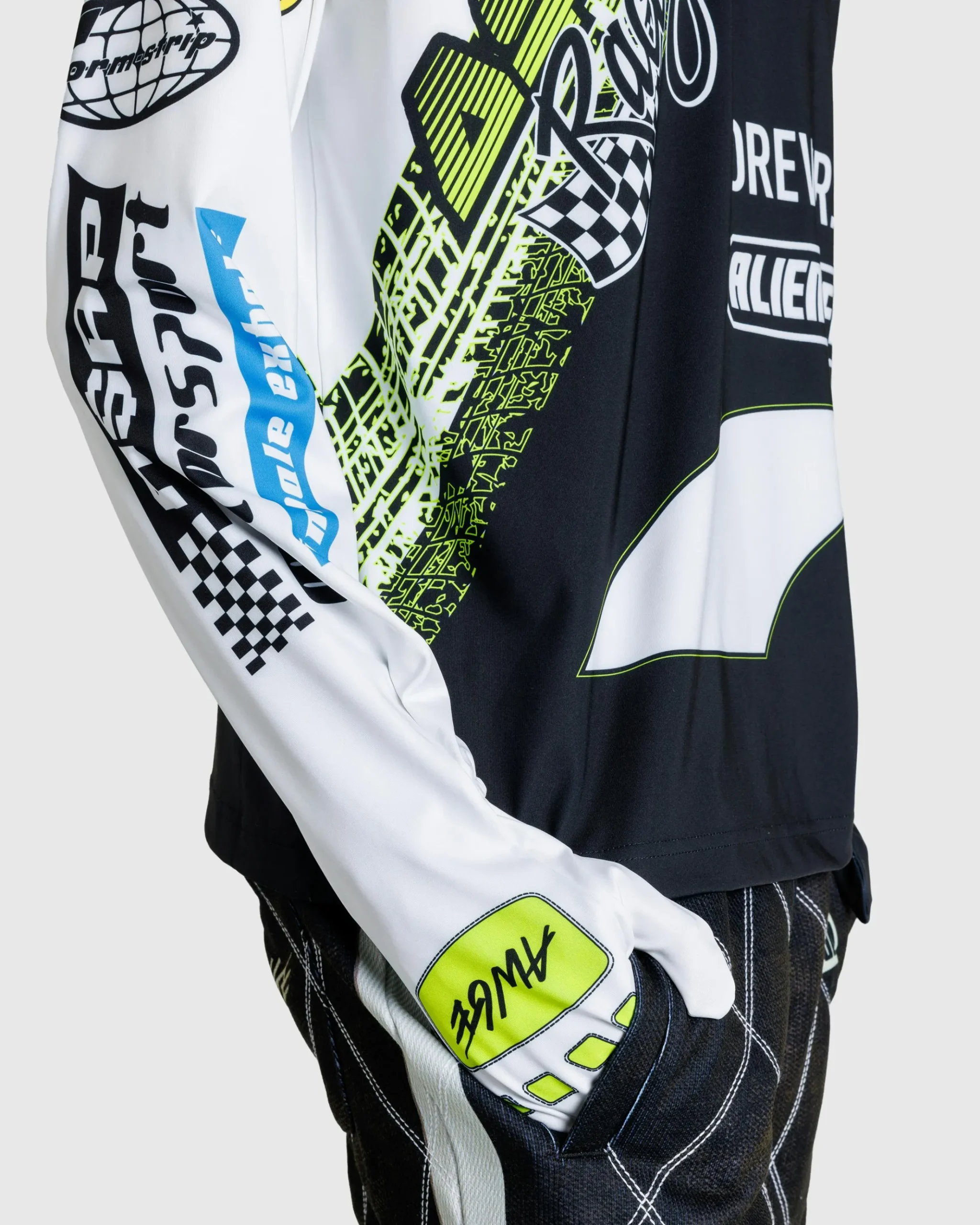 Shop Puma Tire Glove Long-Sleeve White pumawhite