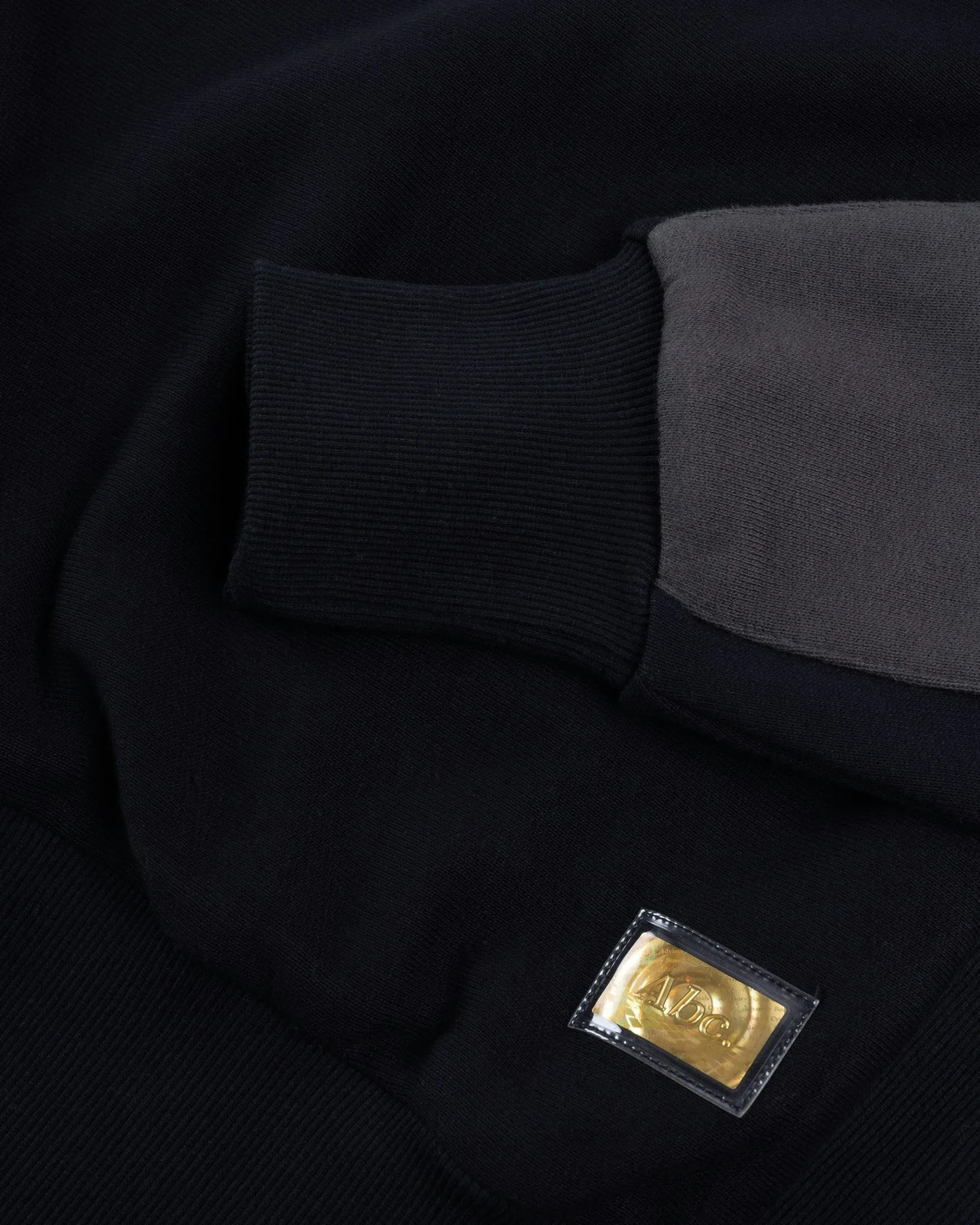 Cheap Abc. Tri-Tone Crewneck Sweatshirt black
