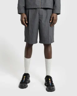 Sale Highsnobiety HS05 Tropical Suiting Shorts Gray grey