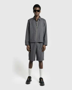 Sale Highsnobiety HS05 Tropical Suiting Shorts Gray grey