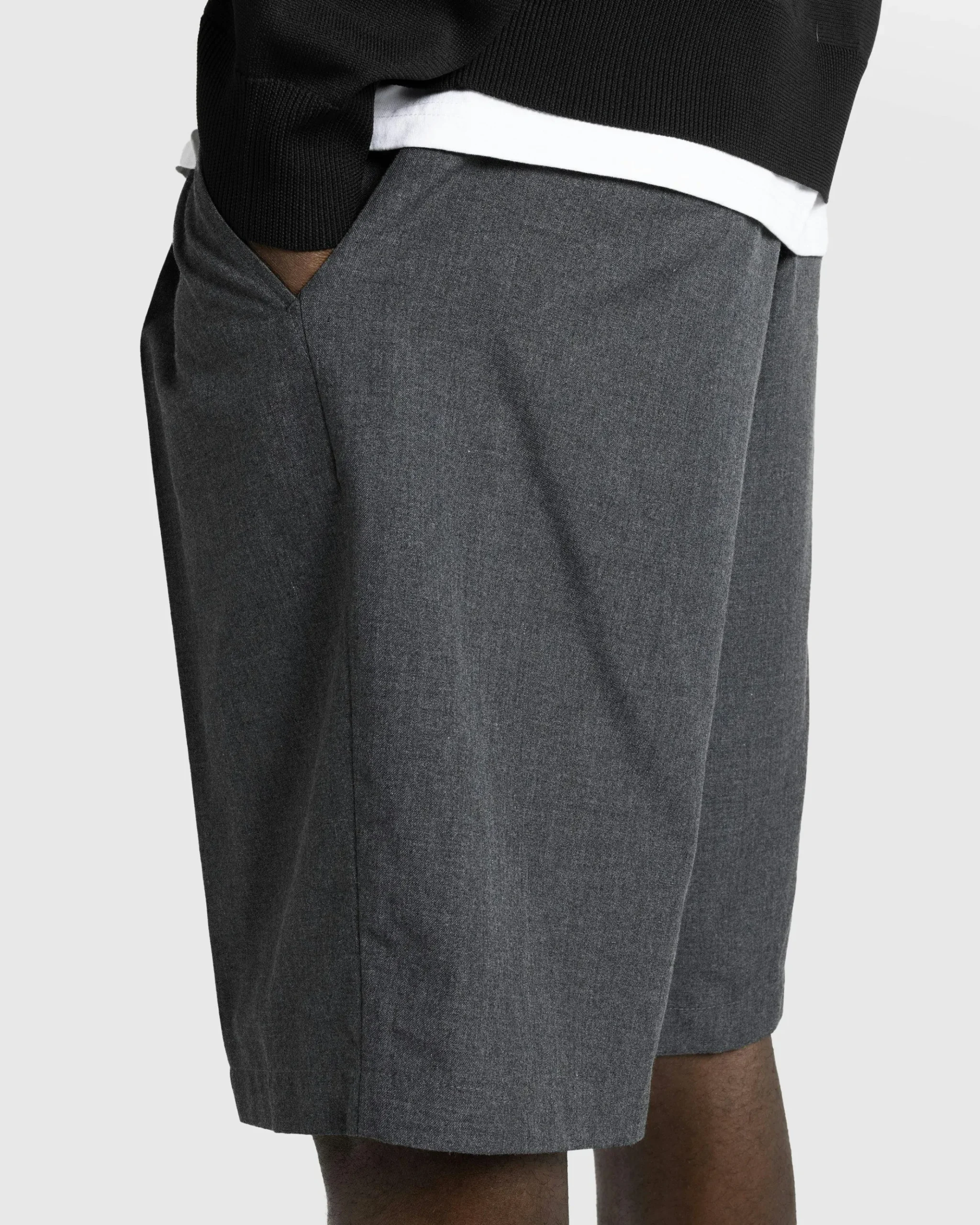 Sale Highsnobiety HS05 Tropical Suiting Shorts Gray grey