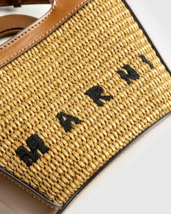 Clearance Marni Tropicalia Micro Bag Raw Sienna rawsienna
