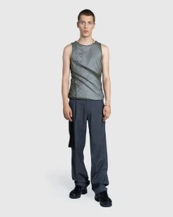 Best Olly Shinder Twisted Tank green/white