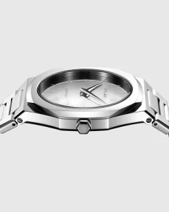Cheap D1 Milano Ultra Thin 38mm Mirror silver