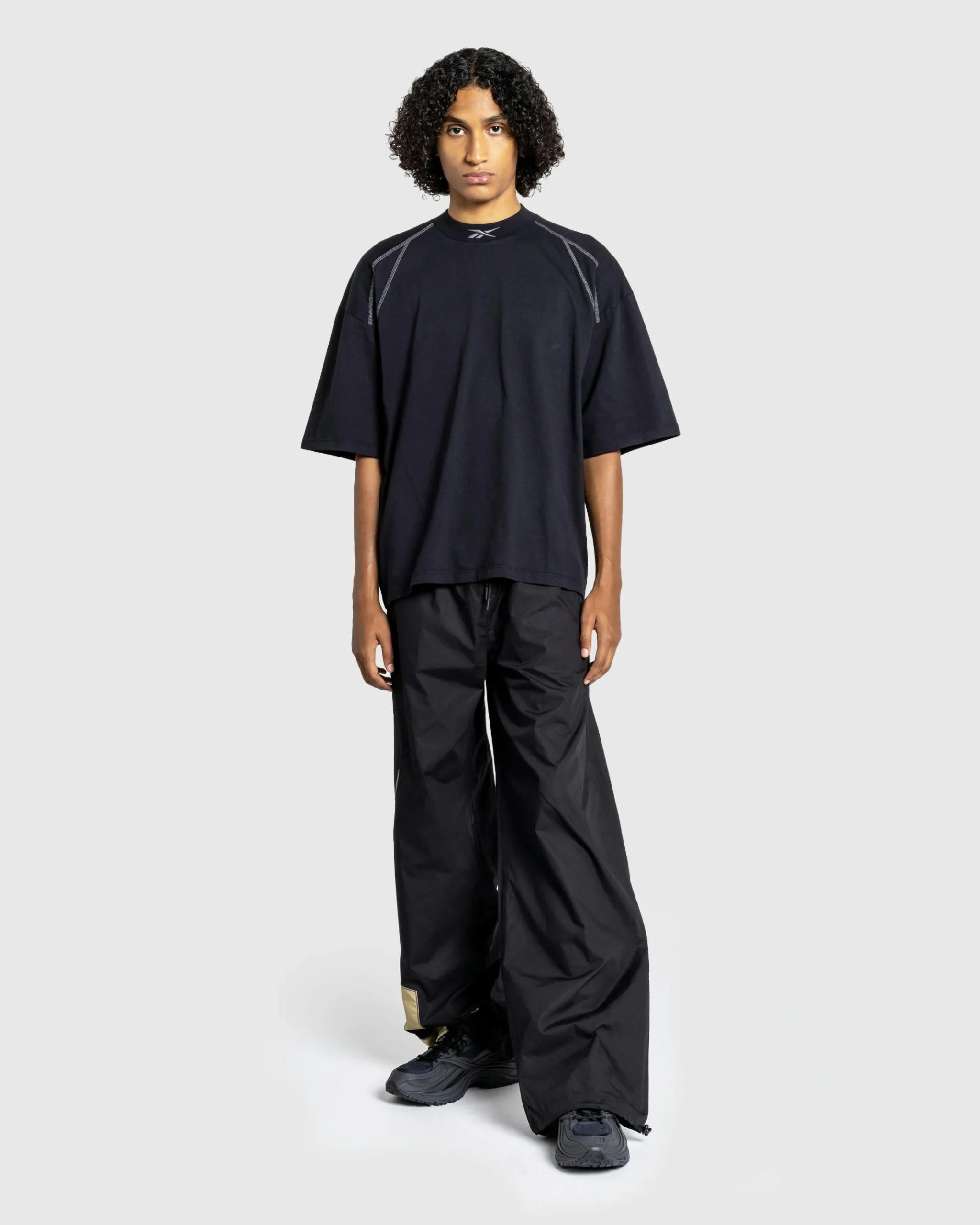 Fashion Reebok LTD Unisex Uniform Tee SS Black Shadow blackshadow