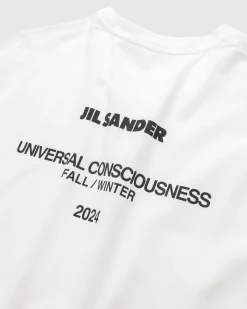 Discount Jil Sander Universal Consciousness T-Shirt coconut