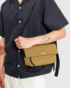 Best Jil Sander Utility Crossbody Small Olive Yellow/Pearl oliveyellow/pearl