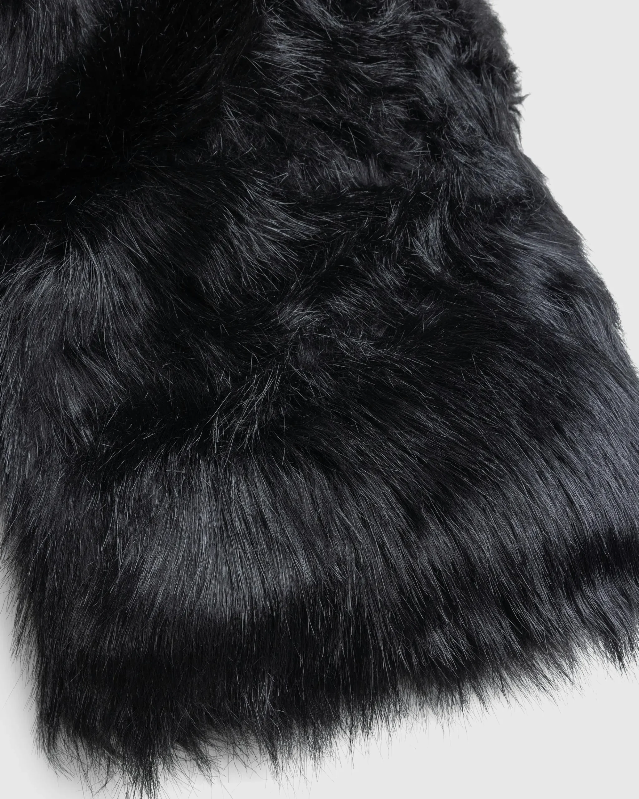 New Entire Studios Vast Fur Coat black