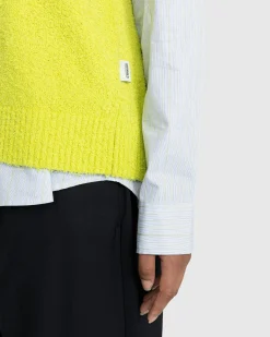 Cheap Highsnobiety V-Neck Sweater Vest yellow